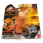 Mattel Jurassic World Camp Cretaceous Snap Squad Carnotaurus Action Figure, 4"