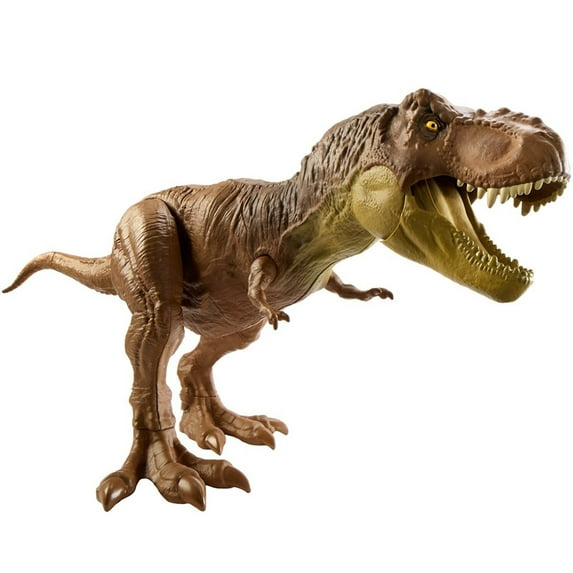 Mattel Jurassic World Collectible Kids Tyrannosaurus Rex Action Figures, Plastic Multicolor, 12"