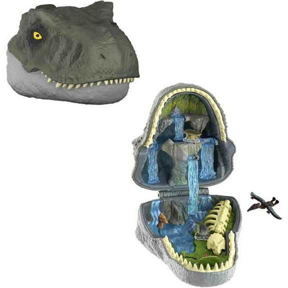 Mattel MTTJGB96 Jurassic World Rebirth Micro Compact Figure Assortment - 2 Piece