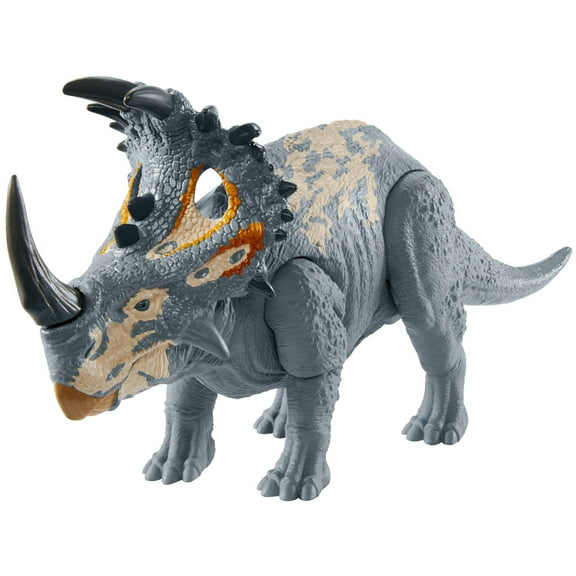Mattel Jurassic World Sound Strike Sinoceratops Dinosaur Action Figure (3.34")