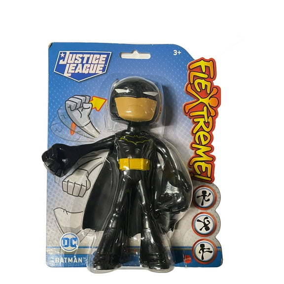 Mattel Justice League Black Armor Batman 7" Flextreme Bendable Action Figure