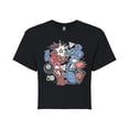 thumbnail image 1 of Mattel - Keepin It Classic  - Juniors Cropped Graphic T-Shirt, 1 of 4
