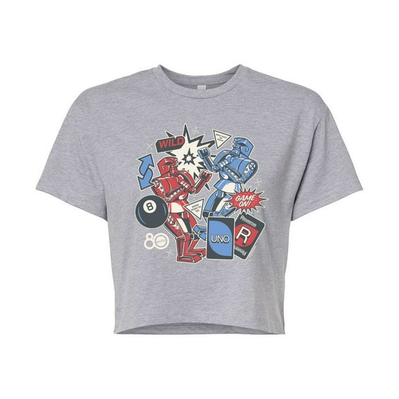 Mattel - Keepin It Classic  - Juniors Cropped Graphic T-Shirt