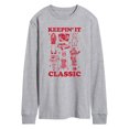 thumbnail image 1 of Mattel - Keepin It Classic  - Men's Long Sleeve Graphic T-Shirt, 1 of 4