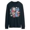 thumbnail image 1 of Mattel - Keepin It Classic  - Men's Long Sleeve Graphic T-Shirt, 1 of 4