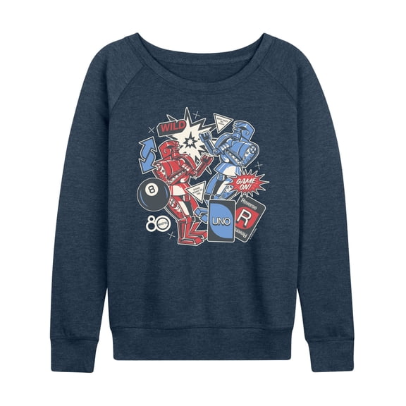 Mattel - Keepin It Classic - Women's French Terry Long Sleeve Shirt