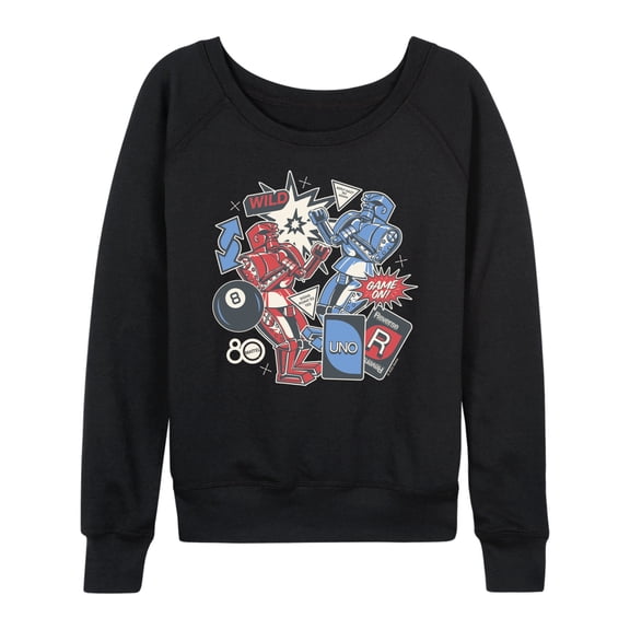 Mattel - Keepin It Classic - Women's French Terry Long Sleeve Shirt