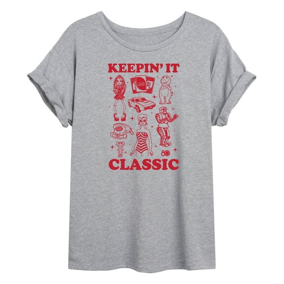 Mattel - Keepin It Classic  - Women's Oversized T-Shirt