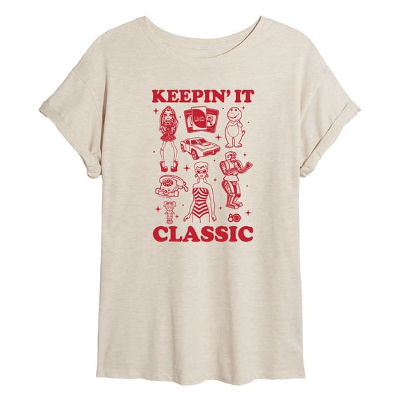 Mattel - Keepin It Classic - Women's Oversized T-Shirt