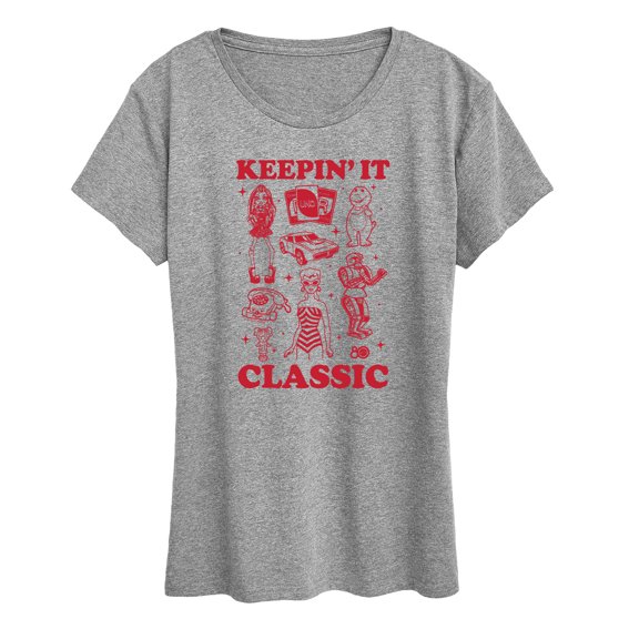Mattel - Keepin It Classic - Women's Short Sleeve Graphic T-Shirt