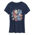 thumbnail image 1 of Mattel - Keepin It Classic  - Women's Short Sleeve Graphic T-Shirt, 1 of 4