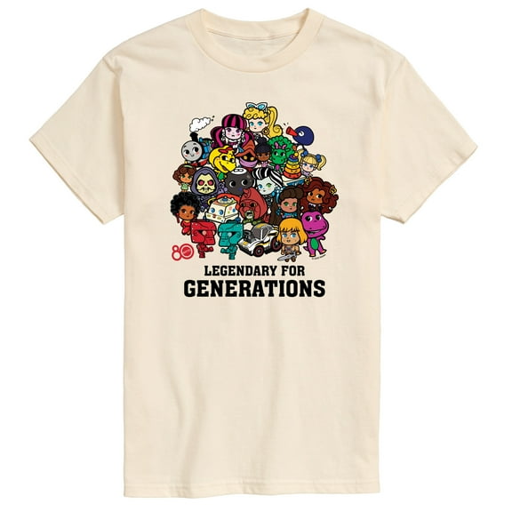 Mattel - Legendary For Generations  - Men's Short Sleeve Graphic T-Shirt