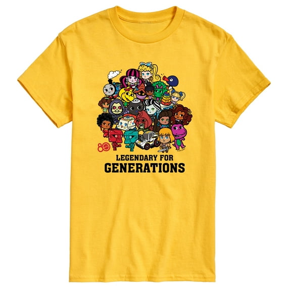 Mattel - Legendary For Generations  - Men's Short Sleeve Graphic T-Shirt