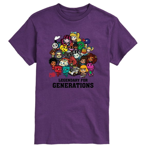 Mattel - Legendary For Generations - Men's Short Sleeve Graphic T-Shirt