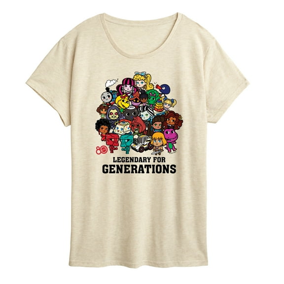 Mattel - Legendary For Generations  - Women's Short Sleeve Graphic T-Shirt