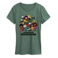 thumbnail image 1 of Mattel - Legendary For Generations  - Women's Short Sleeve Graphic T-Shirt, 1 of 4