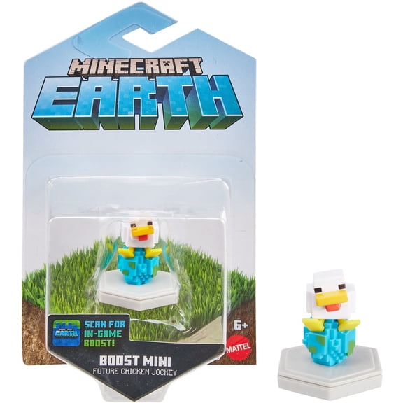 Mattel MINECRAFT EARTH BOOST FUTURE CHICKEN 2 Figure