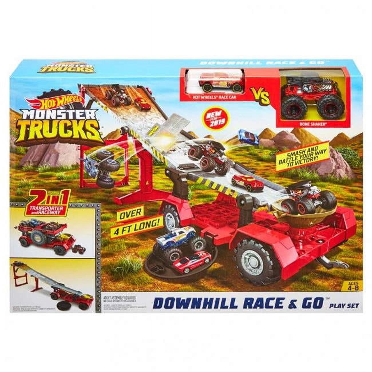 Hot Wheels Monster Trucks 15台セット Mattel-MTTGFR15-Hot-Wheels-