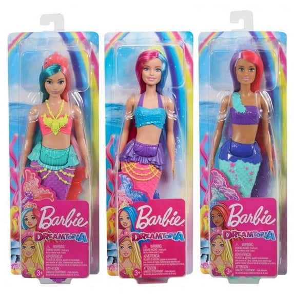 Mattel MTTGJK07 Barbie-Core Mermaid Toys Assortment - 3 Piece