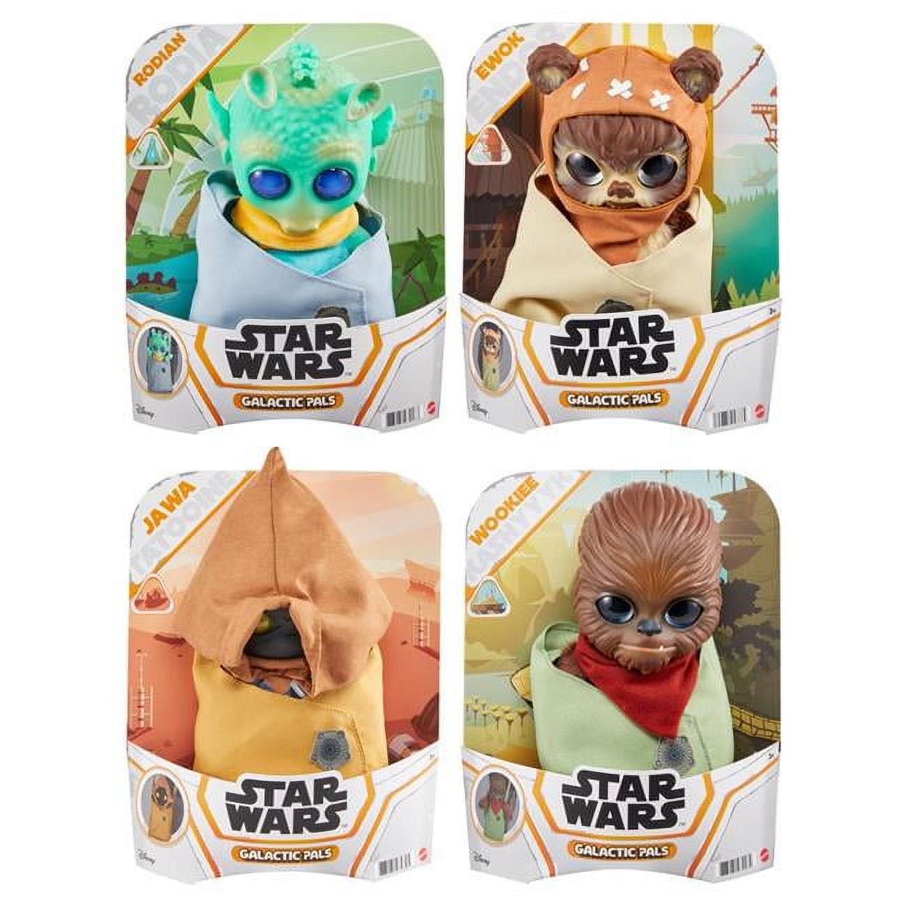 Amazon.com: Mattel Star Wars Galactic Pals Plush Toy, Rodian