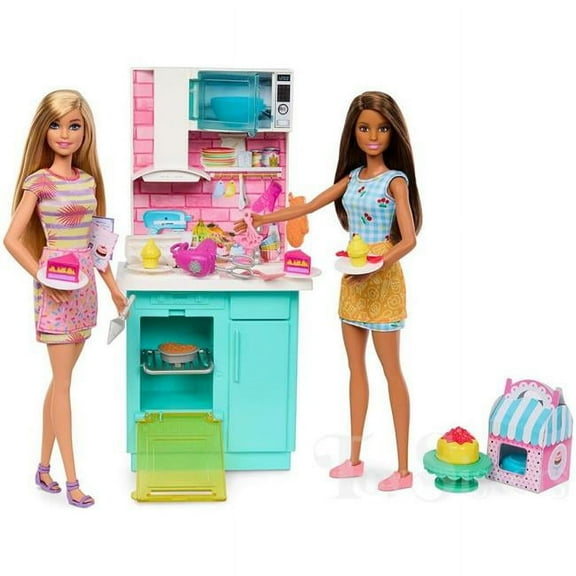 Mattel MTTHJY94 BRB Friends Baking Party Doll - 2 Piece