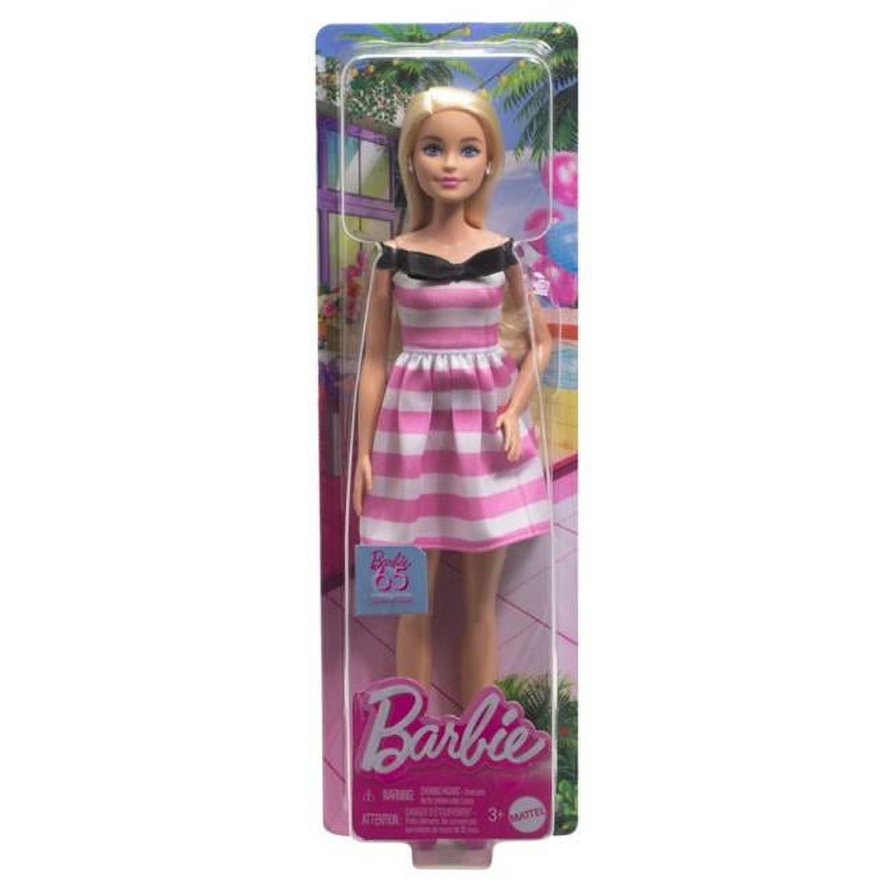 Mattel MTTHTH66 65th Anniversary Barbie Doll - 4 Piece - Walmart.com