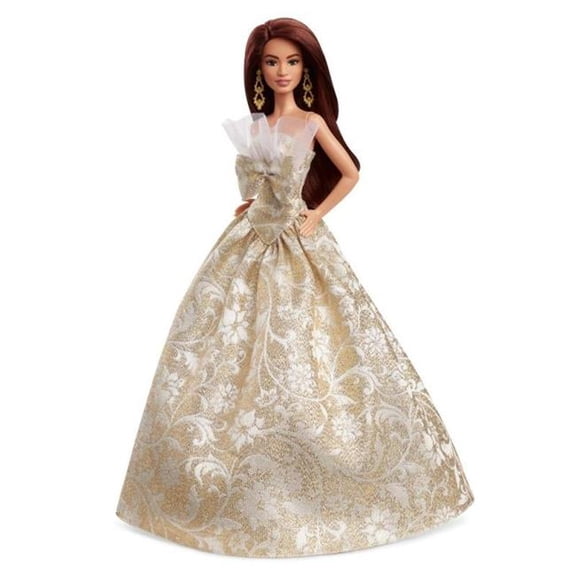 Mattel MTTJBH97 Holiday Latina Barbie - 3 Piece