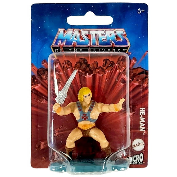 Mattel Masters of The Universe Collection Mini He-man Action Figure, 2.5"