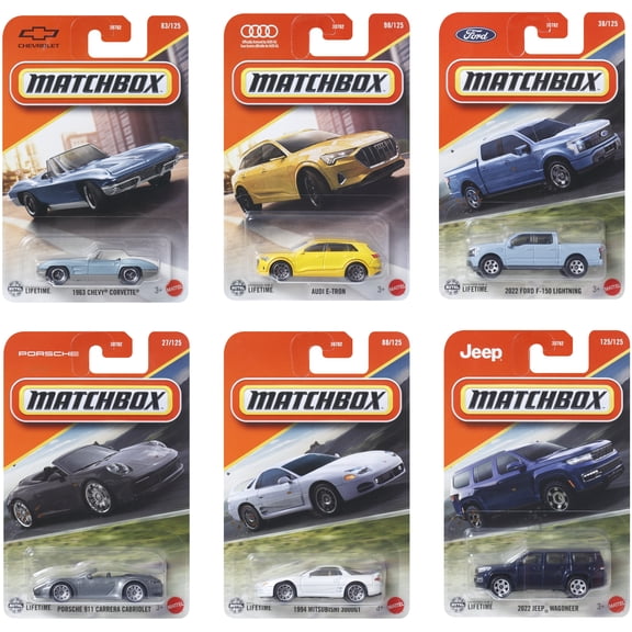 Mattel - Matchbox 1:64 Basic 24-Piece Car Collection K Assortment