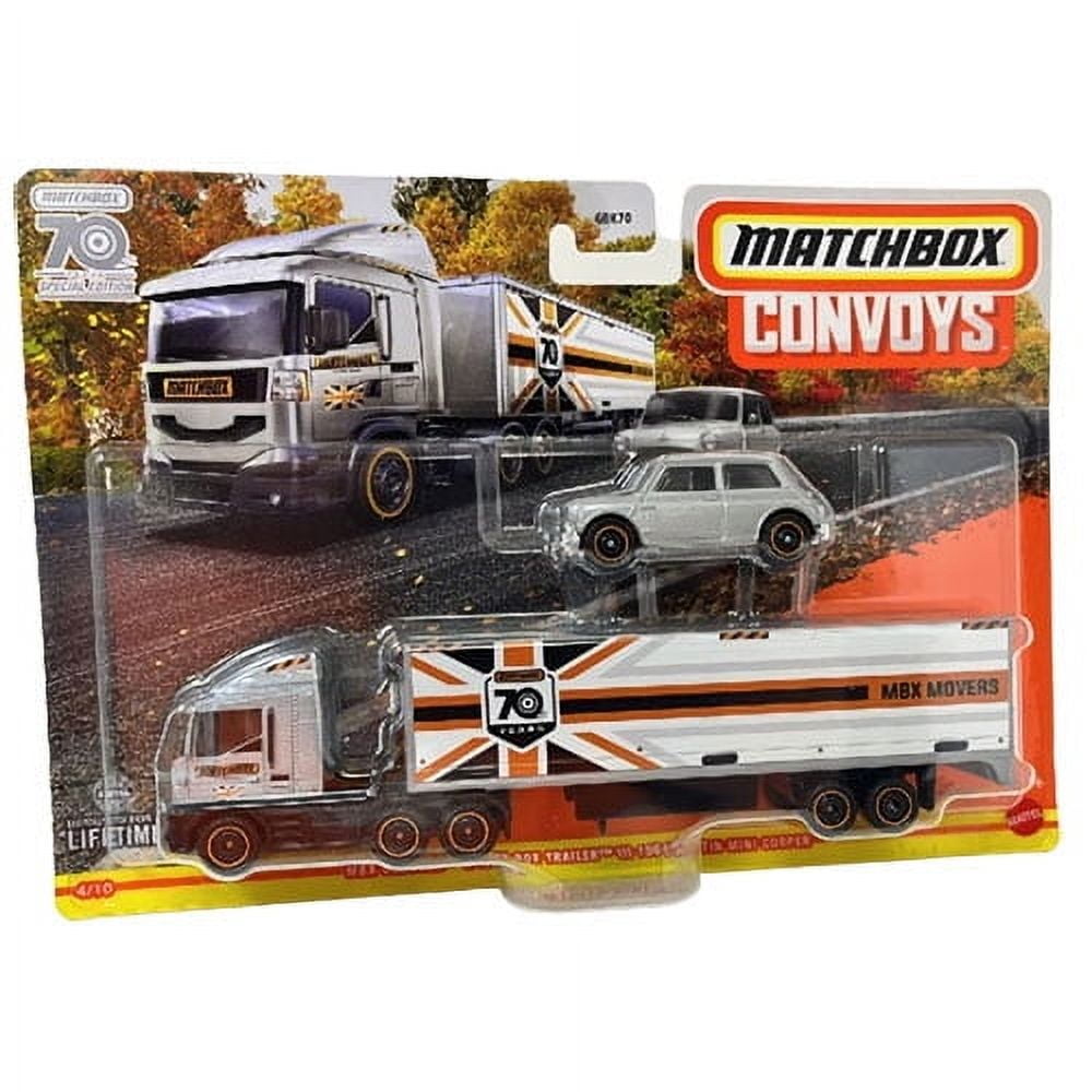 Mattel Matchbox Convoys Metal Vehicle MBX CABOVER and MBX