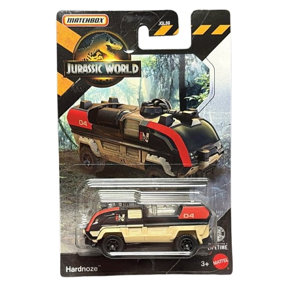 Mattel - Matchbox Jurassic World Toy Vehicles - HARDNOZE [JGL13]
