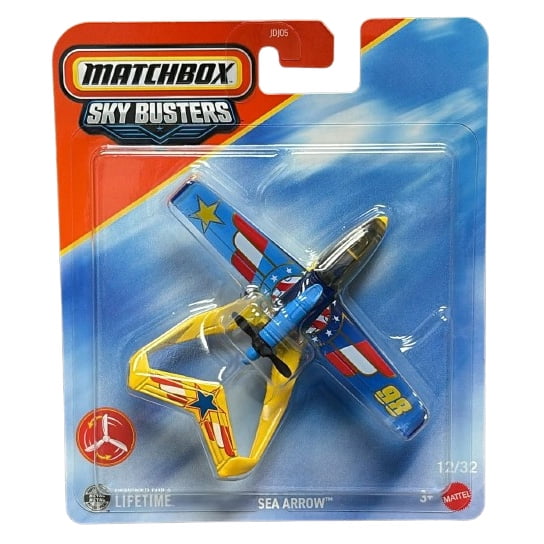 Mattel Matchbox Skybusters Toy Metal Vehicle - SEA ARROW [JJW29]