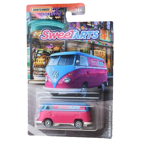 Mattel - Matchbox Toy Vehicles - SWEETARTS VOLKSWAGEN DELIVERY VAN