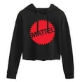 thumbnail image 1 of Mattel - Mattel Original Logo - Juniors Cropped Pullover Hoodie, 1 of 4