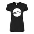 thumbnail image 1 of Mattel - Mattel Original Logo - Juniors Fitted Graphic T-Shirt, 1 of 4