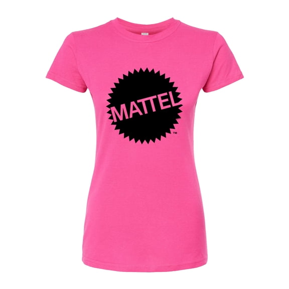 Mattel - Mattel Original Logo - Juniors Fitted Graphic T-Shirt