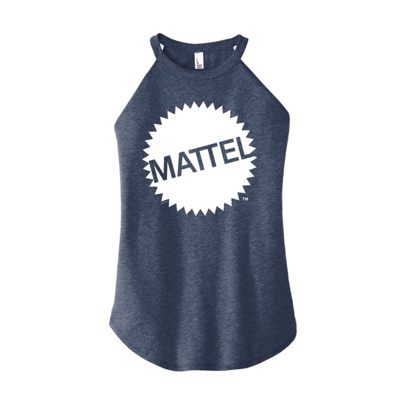 Mattel - Mattel Original Logo - Juniors High Neck Tank Top