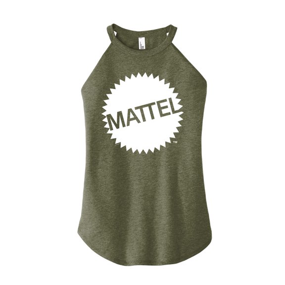 Mattel - Mattel Original Logo - Juniors High Neck Tank Top