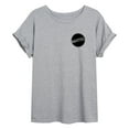 thumbnail image 1 of Mattel - Mattel Original Logo Pocket Size - Women's Oversized T-Shirt, 1 of 4