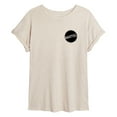 thumbnail image 1 of Mattel - Mattel Original Logo Pocket Size - Women's Oversized T-Shirt, 1 of 4