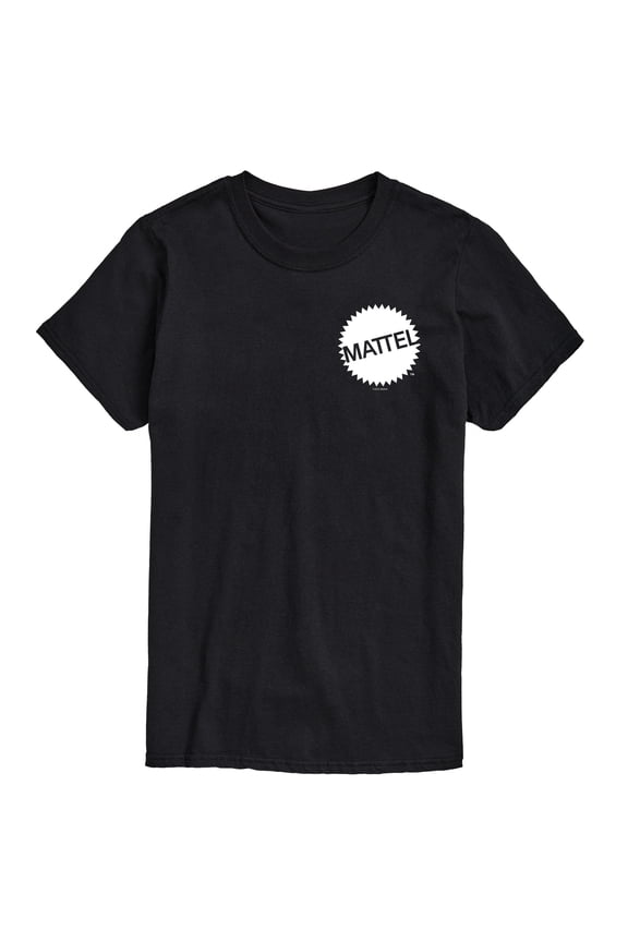 - Mattel Original Logo Pocket Size - Men's Short Sleeve Graphic T-Shirt