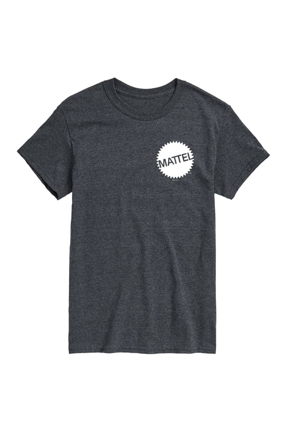 - Mattel Original Logo Pocket Size - Men's Short Sleeve Graphic T-Shirt