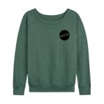 thumbnail image 1 of Mattel - Mattel Original Logo Pocket Size - Women's Lightweight French Terry Long Sleeve Shirt, 1 of 4