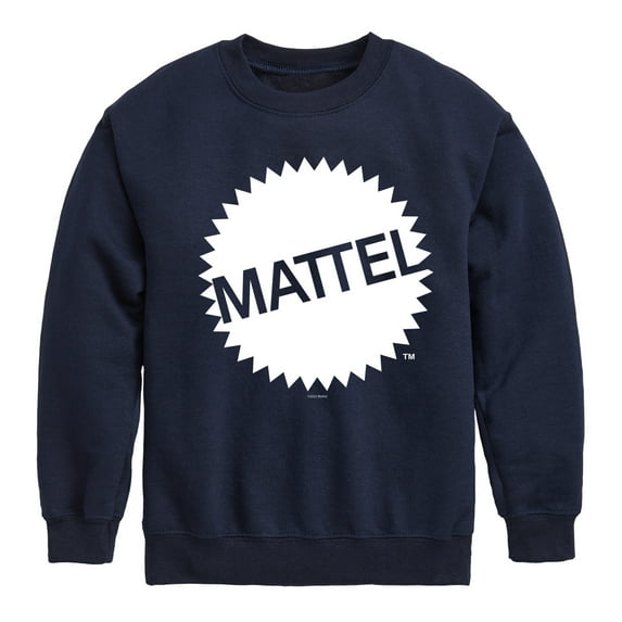 Mattel - Mattel Original Logo - Toddler & Youth Crewneck Fleece Sweatshirt