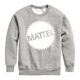 thumbnail image 1 of Mattel - Mattel Original Logo - Toddler & Youth Crewneck Fleece Sweatshirt, 1 of 4