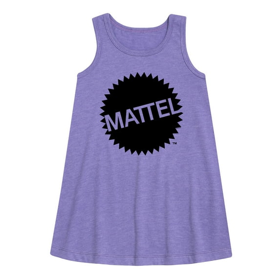 Mattel - Mattel Original Logo - Toddler & Youth Girls A-line Dress