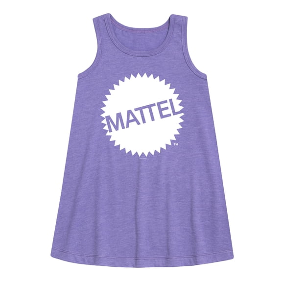 Mattel - Mattel Original Logo - Toddler & Youth Girls A-line Dress