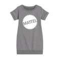 thumbnail image 1 of Mattel - Mattel Original Logo - Toddler & Youth Girls Fleece Dress, 1 of 4