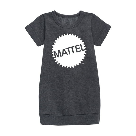 Mattel - Mattel Original Logo - Toddler & Youth Girls Fleece Dress