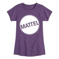 thumbnail image 1 of Mattel - Mattel Original Logo - Toddler & Youth Girls Short Sleeve Graphic T-Shirt, 1 of 4